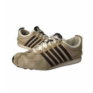 kswiss Men’s Classic kayswiss brown beige lace up tennies shoes size 9